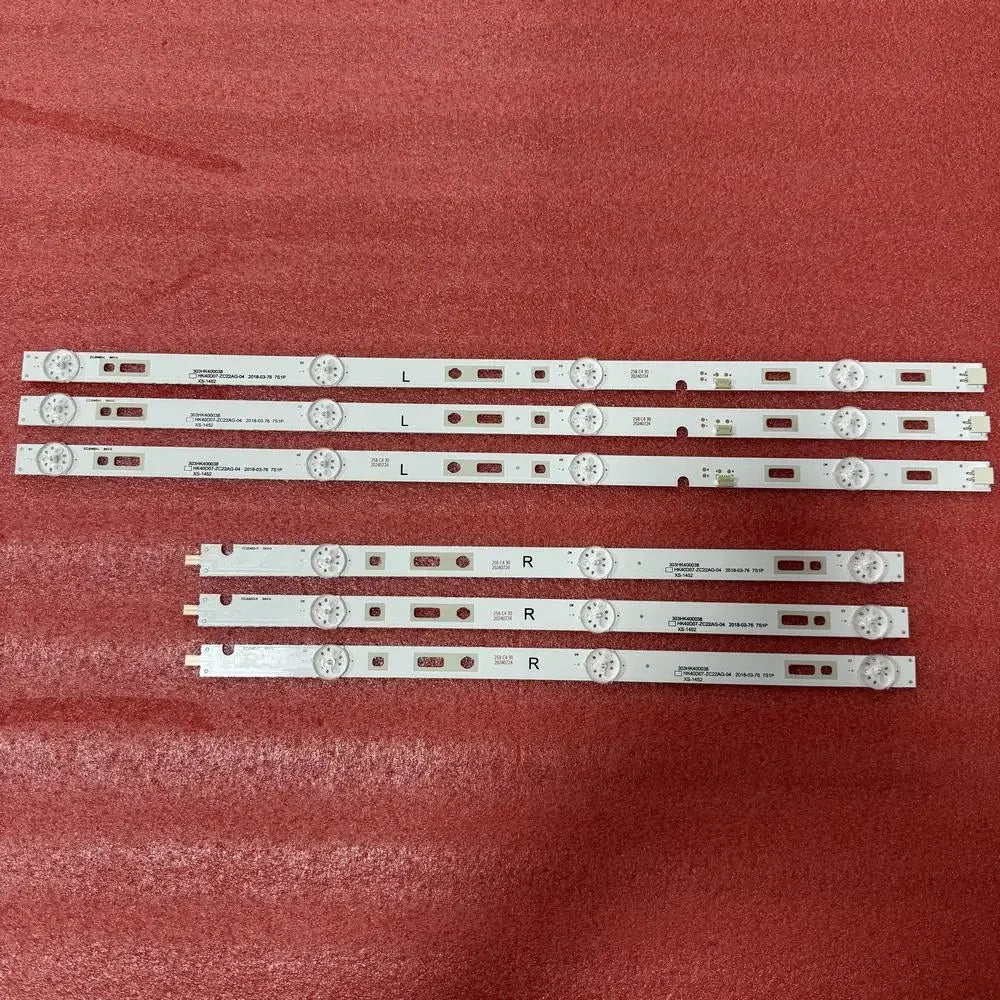 LED Strip for AKAI AKTV410TSFHD 303HK400038 HK40D07-ZC22AG-04 E2sw3918 40PA310E 303HK400040 40F575T 40F337 06-40F1-3X7-755X14