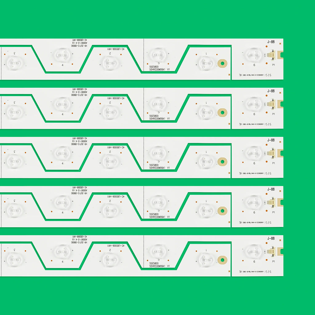 LED backlight strip For TCL D55A561U D55A558U 55U6500C 55U65EBC 4C-LB5506-HR1 55E5800 55HR330M06A1 Screen LVU550NDEL