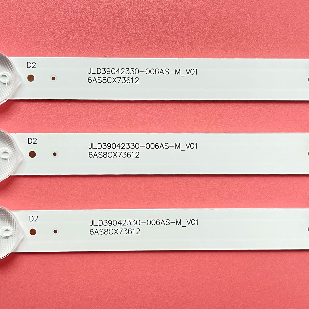 LED Backlight strip for BBK 39LEM-1045/T2C DEXP H39D7100E PIXEL 39"TV LE39Z1 JL.D39042330-006AS-M_V01 3080539Z10DTZ003 MS-L1795