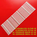 LED Backlight Strip For AP-55P TL-55F1 TL-55K3 LE-8822A MK-8388 L5810 D55E168U JL.D55061235-017HL-M JL.D55061235-017HR-M
