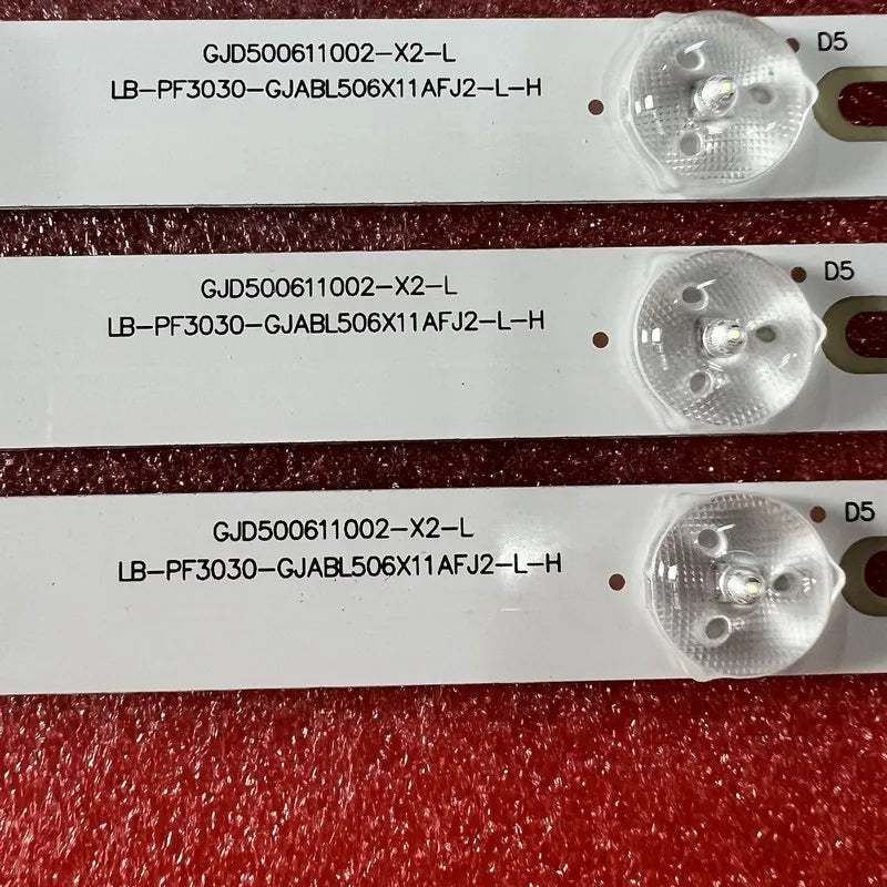12 PCS/set LED Backlight Strip For 50PFK4309 50PFK4509 50PFH5300 50pfk4009 500TT26 500TT25 V5 50PFT4509 50PFL6340 50PFL6540