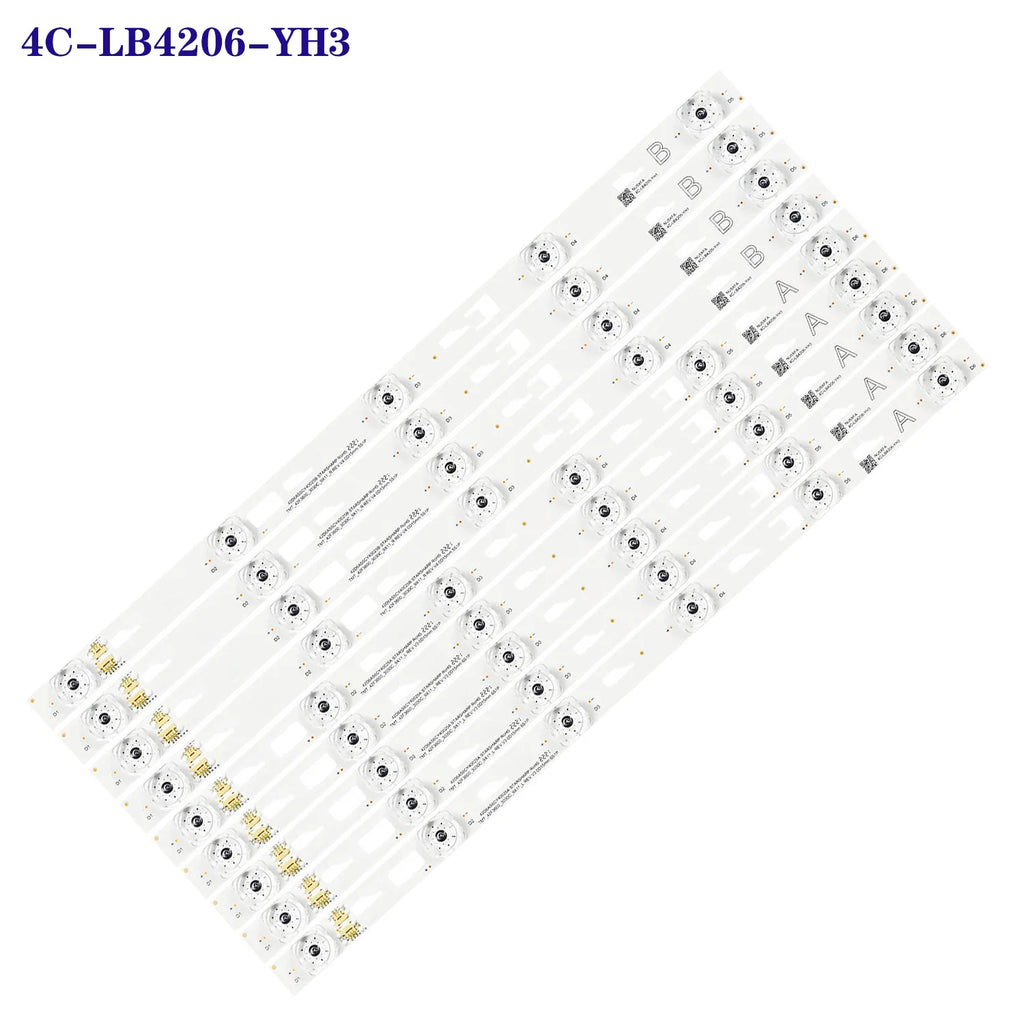 LED Backlight strip for TCL 4C-LB4206-YH3 L42F3600A-3D TMT_42F3600_3030C_9X11_L/R REV.V3