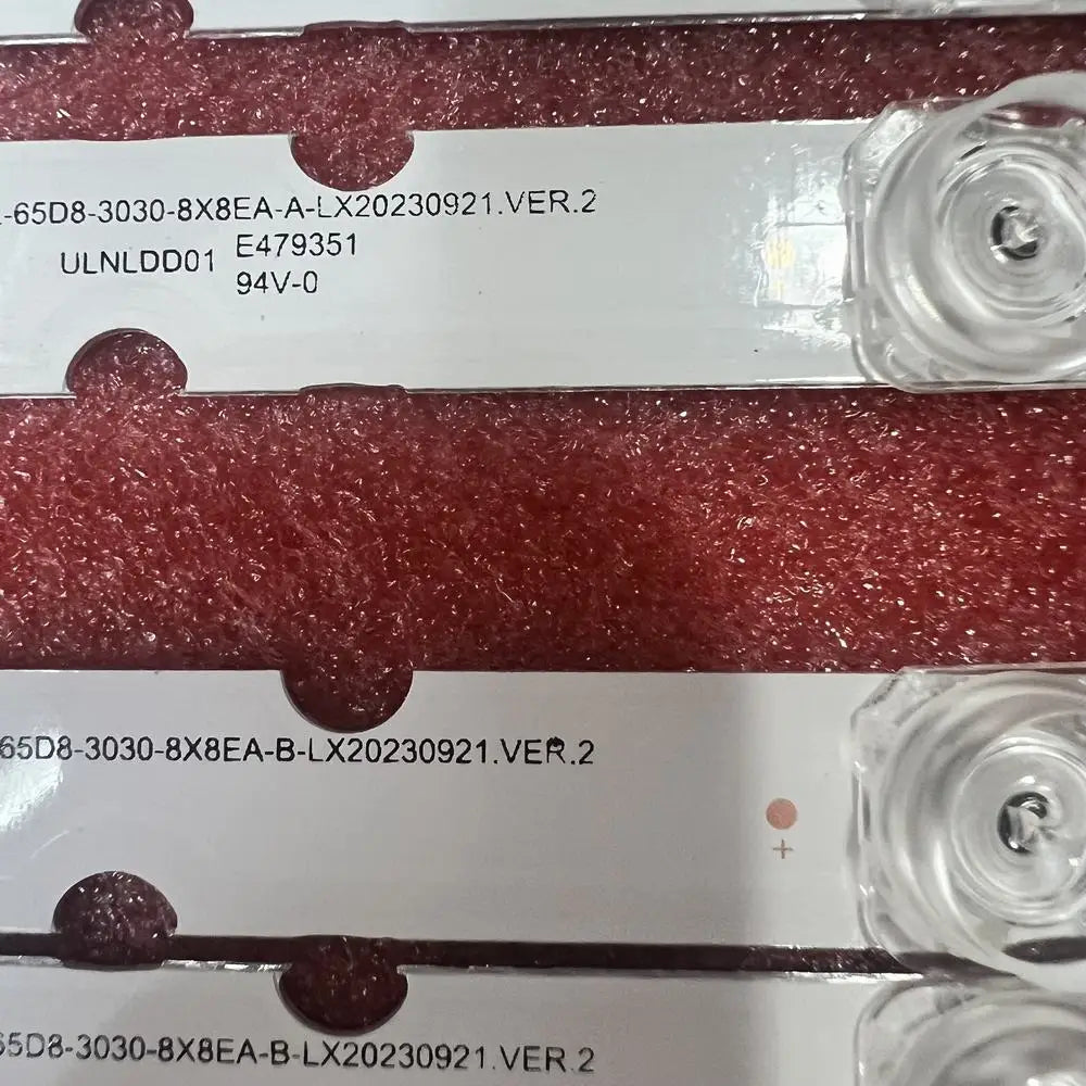10pcs/set LED Backlight Strip For TCL 65D8-3030-8X8EA 65P8S 65S525 65S4 65S525LABA 65S525LBAA 65EP668X1 65EP680 65EP681 65EP682