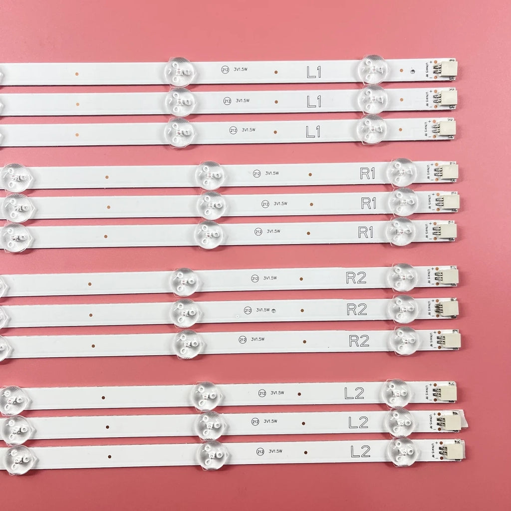 LED Backlight Strip 10 Lamp For 50' TV 50LA6208 50ln540v 50LN5400 50LA620V 50LA620S 50LN577S 6916L-1276A 1273A 1272A 1241A