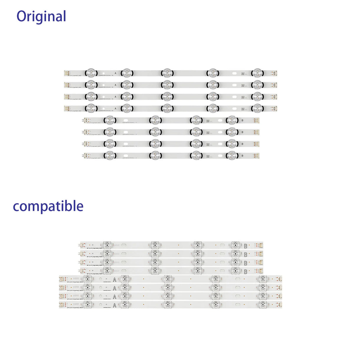 LED Backlight strip For 47" TV innotek DRT 3.0 47" 6916L-1779A 1780A 47LB6300 47LF580V 47GB6500 47LB652V 47LB650V 47LB5610