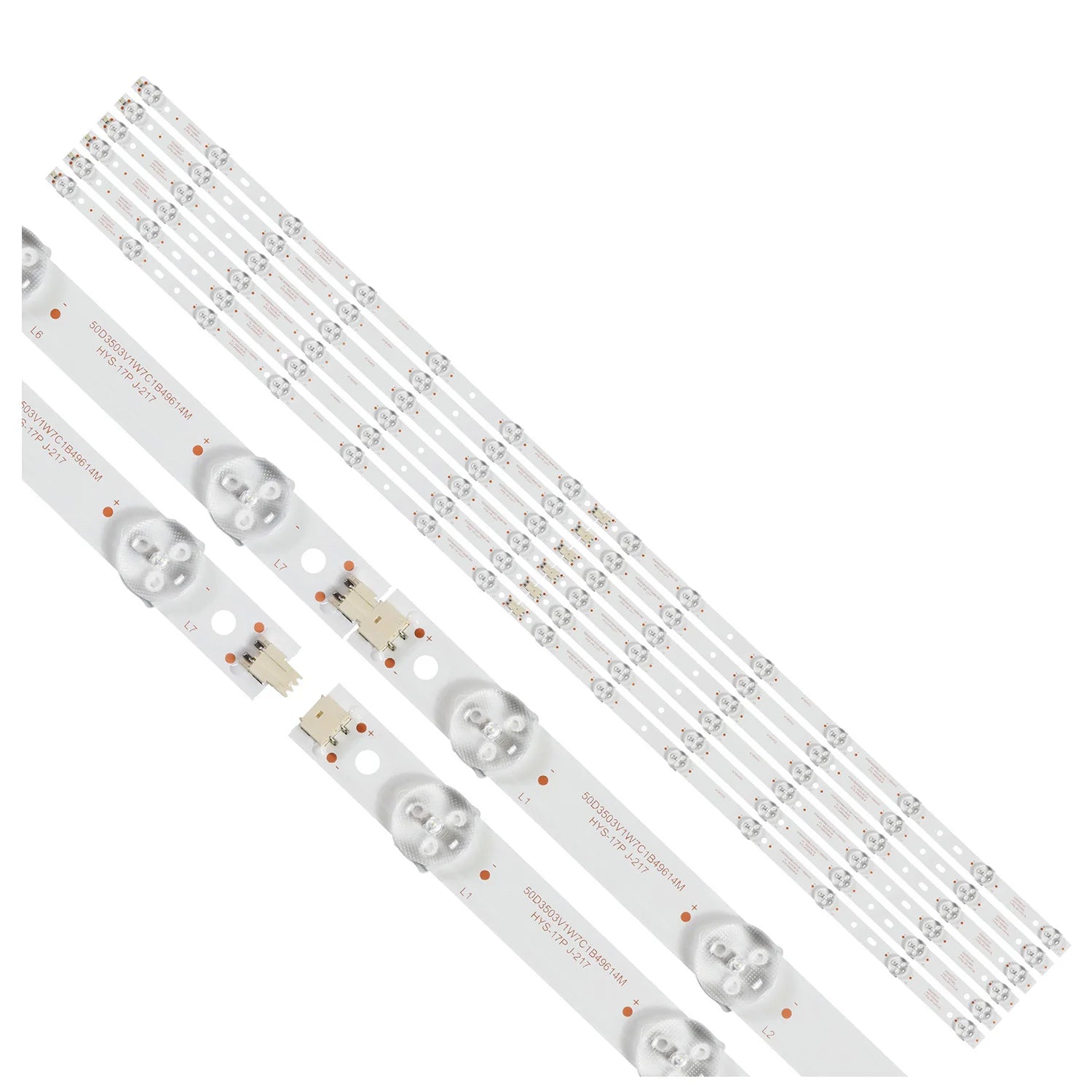 LED Strip for 4708-K500WA-A1213K11 K500WB-A1213K11 K500WD A3 K500WB K500WD6 LE50D8000 LE50D8900 50PFF5050/T3 50PFF5055/T3