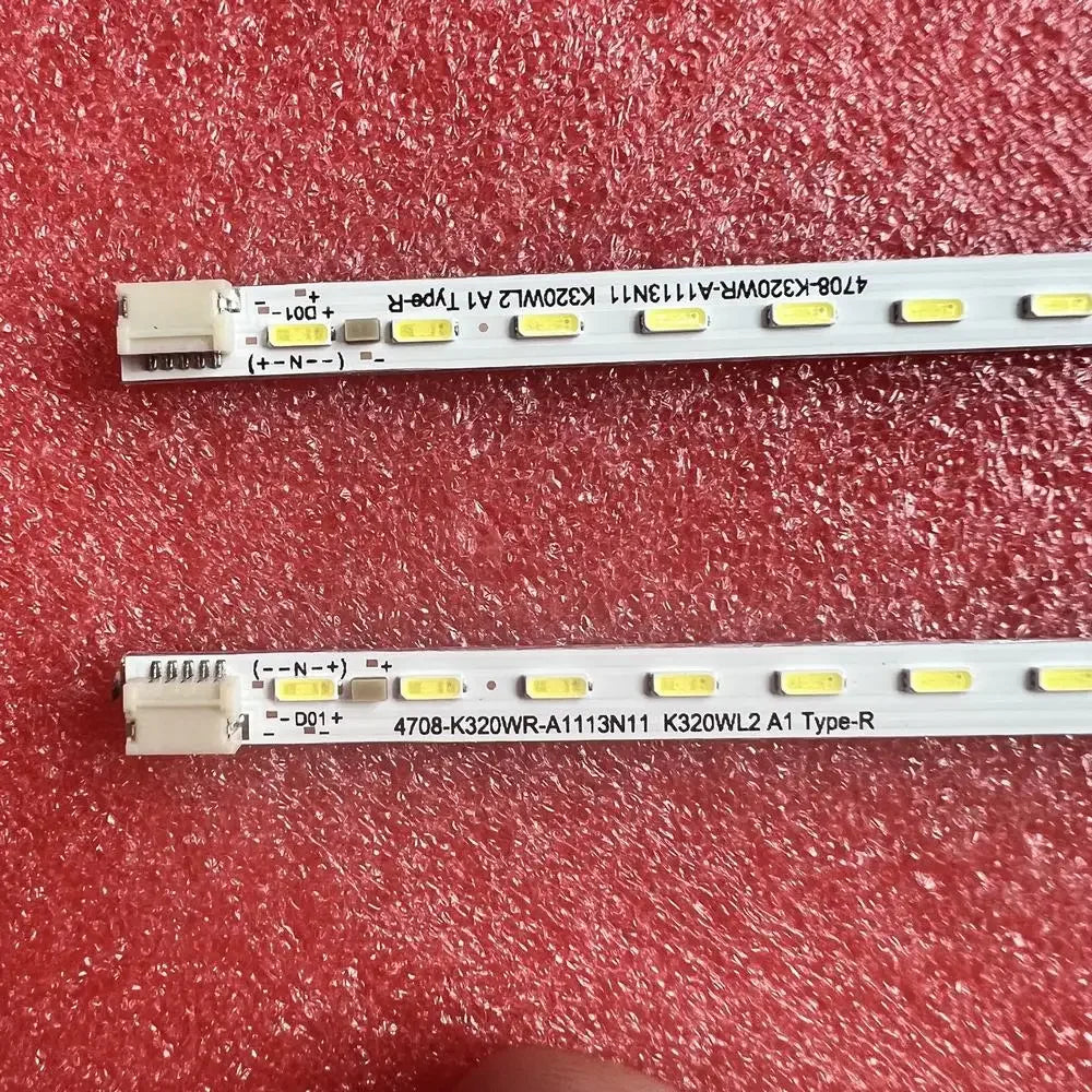 2pcs/set LED Backlight Strip For E32B500WD 4708-K320WL-A1113N11 4708-K320WR-A1113N11