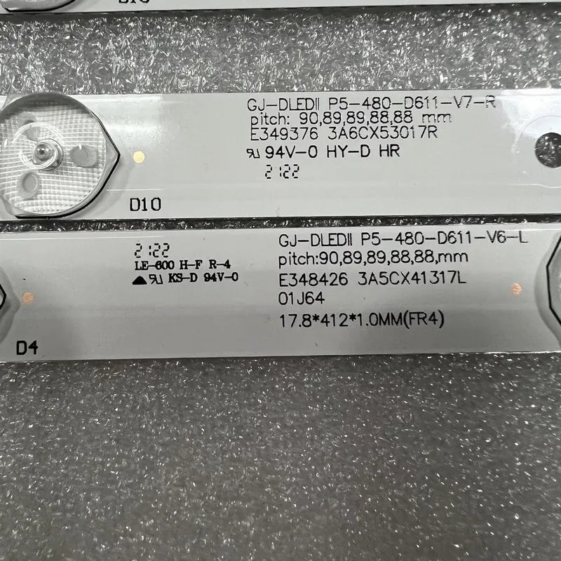 LED Backlight for 48PFT4100 BDL4830QL EVTLBM480P1101-T-1 EVTLBM480P0601-K-5 EVTLBM480P0501-J-4 210BZ05DL43030J05L 3B7450001EA0