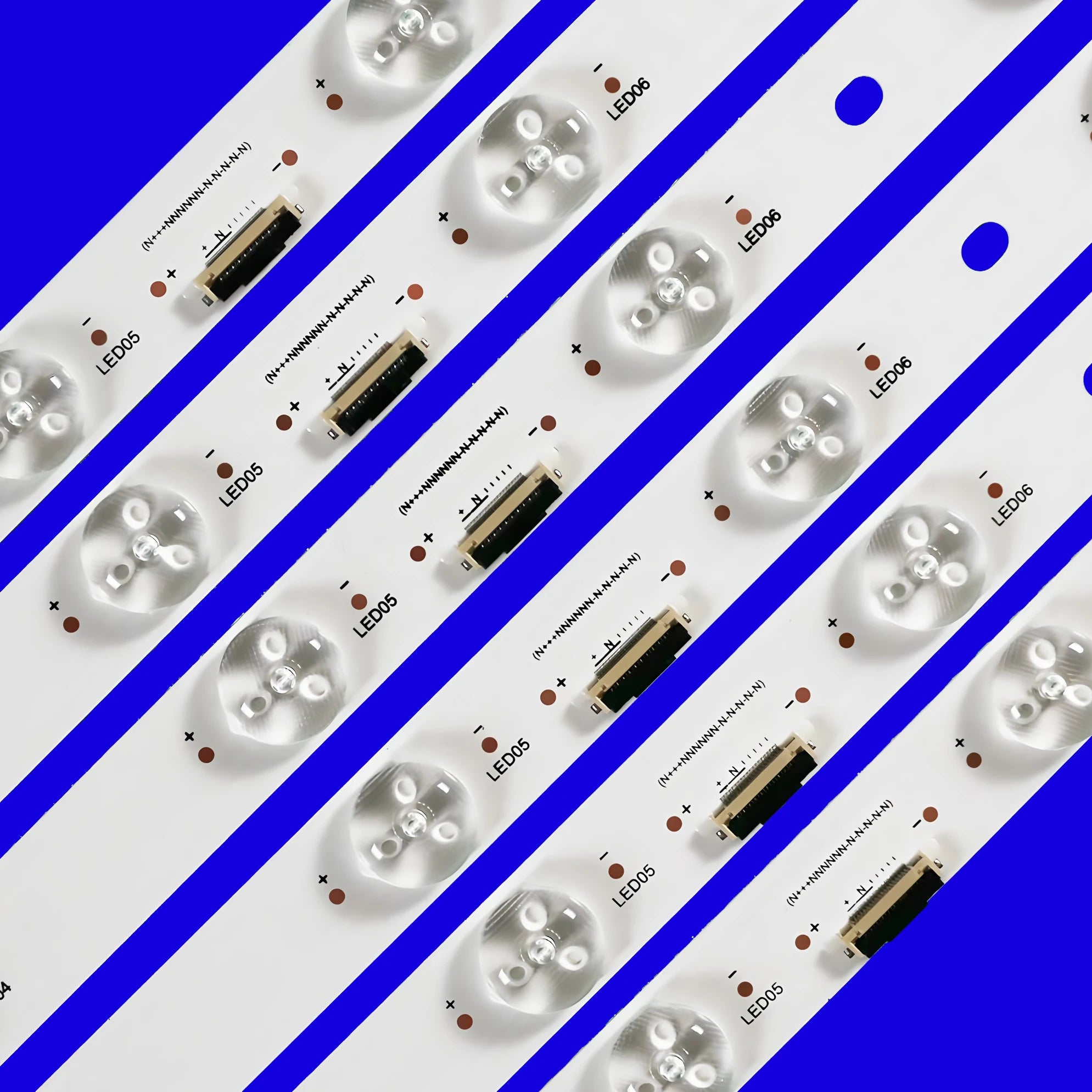 100% New 12pcs/Kit LED Strips for 49 TV 1-984-208-12 E88441CS MBL-49030D615SN0 YD9S049DND01 006S7B KD-49XH9505 KD49XH9505