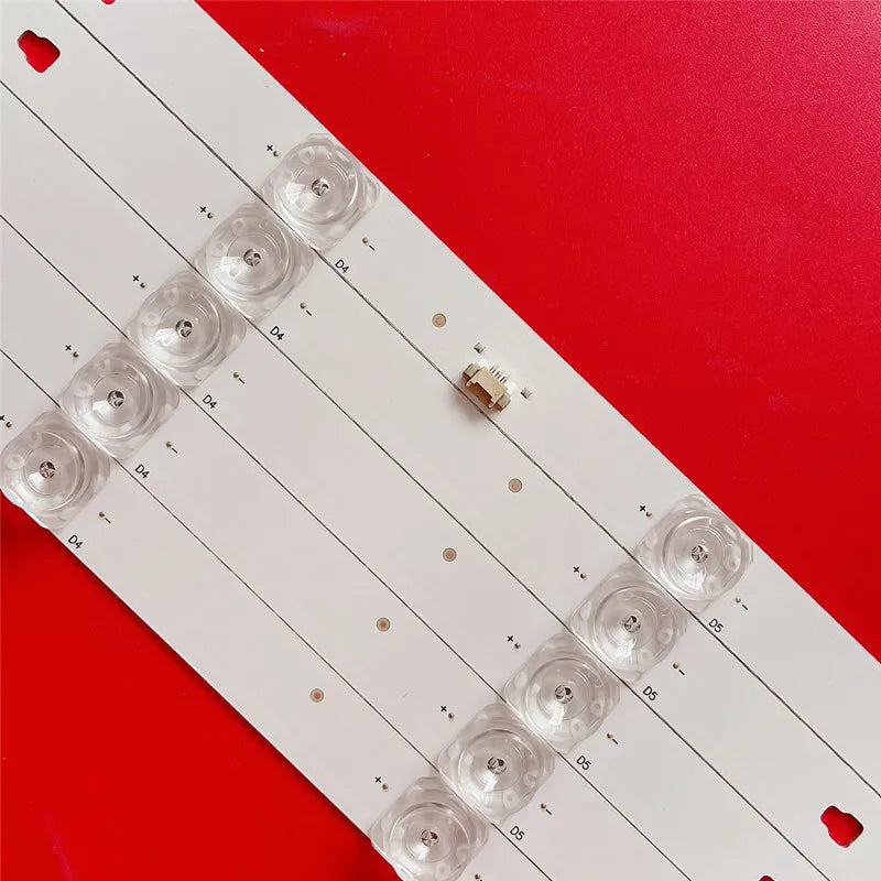 LED Backlight Strip For Doffler 43DF49-T2 43DFS55 kivi 43uk30g 43UX10S 43FK30G LED43D10A-01(A) LED43D10B-01(A)