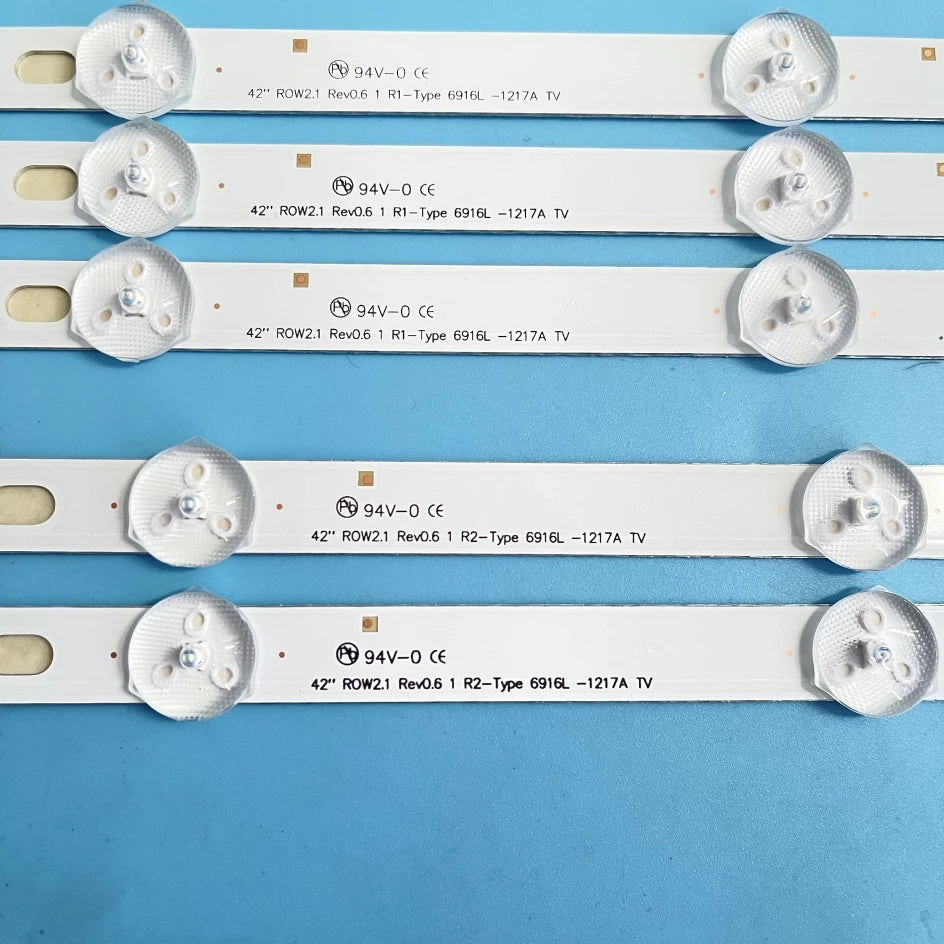 LED Backlight Bar for 42' 42LA615V-ZE 42LN5100-CP 42LN570S 42LA620S 6916L-1412A//1413A//1414A 6916L-1214A/1215A/1216A/1217A