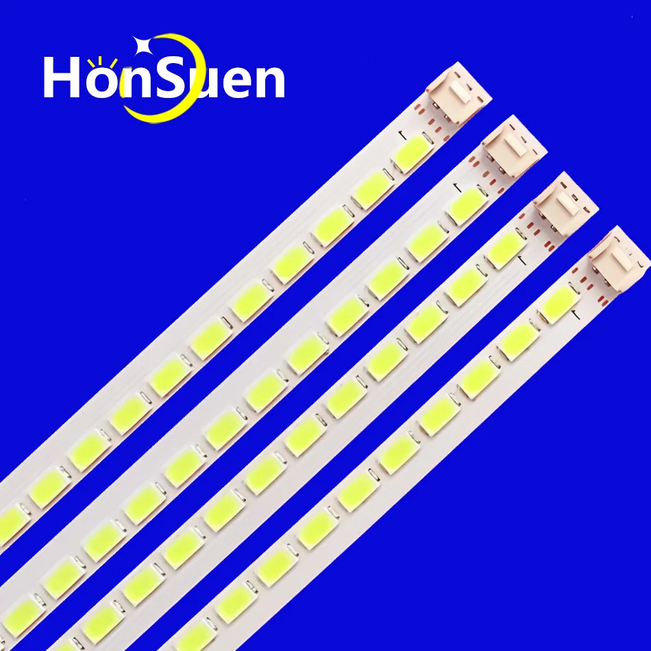 for 55LE5500-CA 55LE5500-UA 55E70RG LED55IS95N LED55T29GP LED55T29G 55E81RA 55E60HR LED55IS95D 55LX6500-TD 4pcs/Kit LED Strips