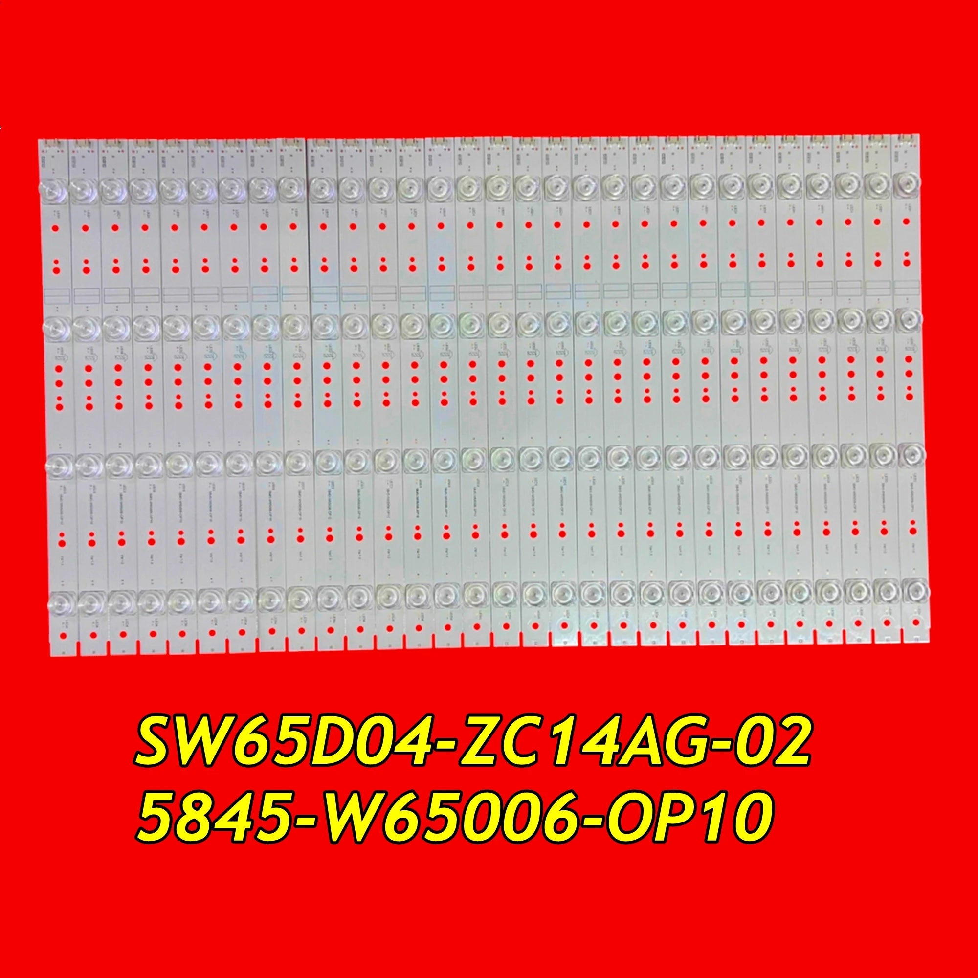 LED Backlight Strip For 65F6 65F5A TH-65DX500C TH-65DX880C PH65G60DSGWAG 303SW650032 SW65D04-ZC14AG-02 4S1P 5845-W65006-0P10