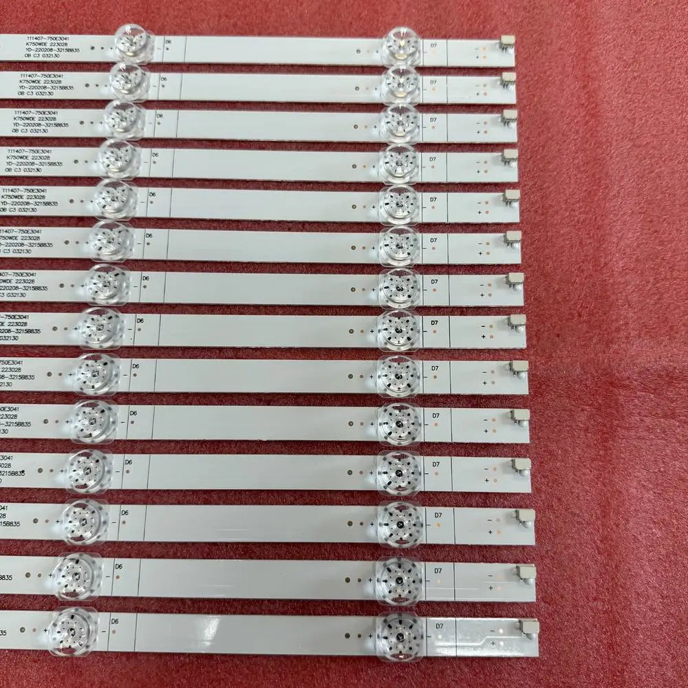 LED Backlight Strip For Sharp 4T-C75DL7UR 4P-B75EJ2U JR745R3HA2Y