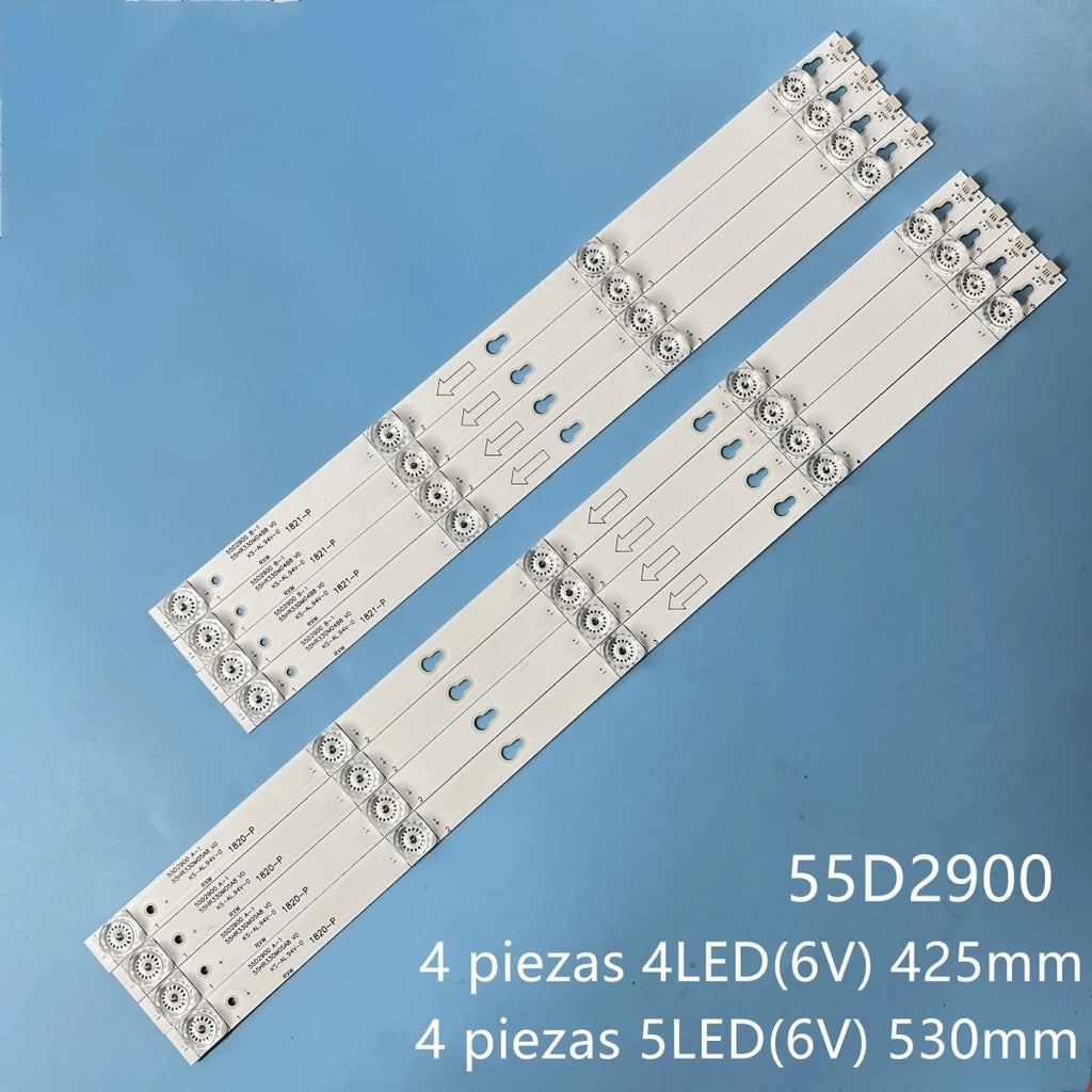 LED TV подсветка 55HR330M05A8 55HR330M04A8 for 4C-LB5505-HR07 4C-LB5504-HR02J 4C-LB5505-HR02J 4C-LB5504-HR21J LVF550ND1L