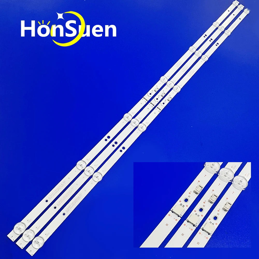LED Backlight strip 7 lamp For Skywo rth 40"TV 40E2AS 40X6 40E2A APT-LB17086-40-1.3 RDL400FY(QD0-800) 5850-W4000-9P00 9P10 40K5C