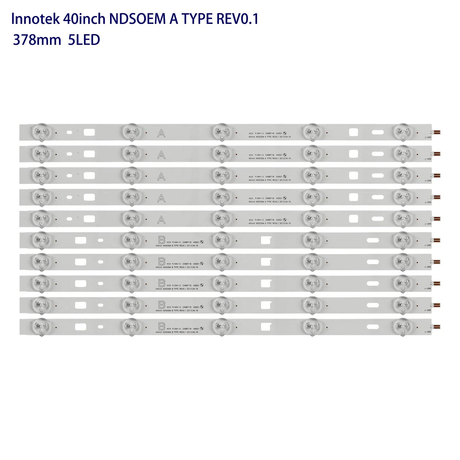 LED Backlight strip For KDL-40R455 A1989957A KDL-40R485A KDL-40R483 KDL-40R455B KDL-40R355B KDL-40R480 KDL-40W607B