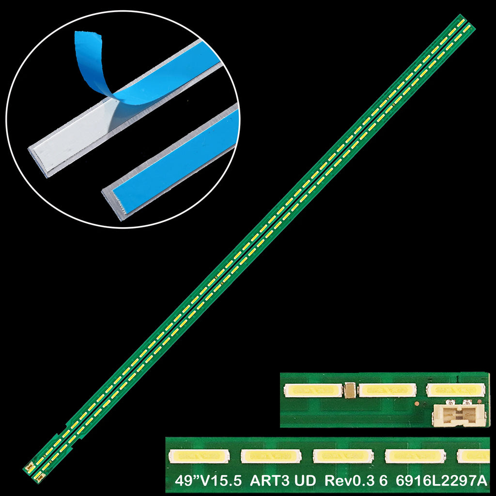 LED BackLight Strip For 49UF673V 49UF779V 49UF770V-ZL 49UF770V-ZB 49UF6430-UB 49UH5B-BD 49UH600V-ZA 49UF778V-ZD 6922L-0151A