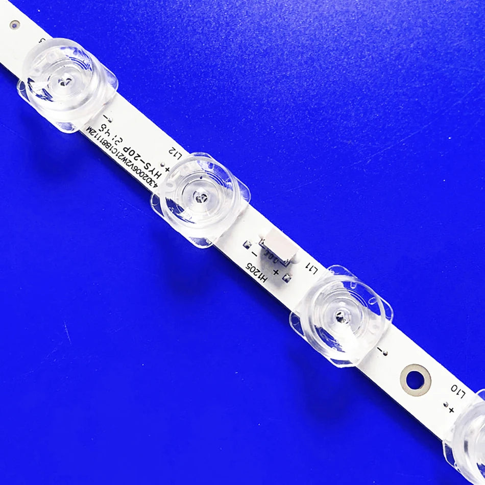 LED Strip for 43F9F 43F8 43HR330M21A0 for 43s615 43p615 43RS520 43R5500 43S435 43K61 43P615 43HR330M21A1 43S434 43S435 43S431-CA