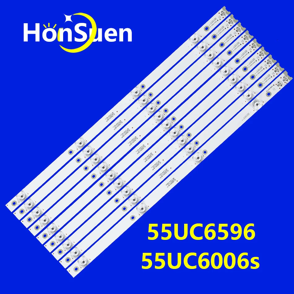 LED Backlight strip 4 lamp For 55UC6006s 55UC6596 55P3-CUD A 55HR330M04A5 55A950C 4C-LB5504-HR15J HR16 L55P3CUS TMT-55P3-8X4