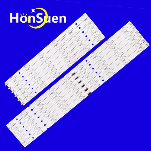 100% New 12pcs/Kit LED Strips for 49 TV 1-984-208-12 E88441CS MBL-49030D615SN0 YD9S049DND01 006S7B KD-49XH9505 KD49XH9505