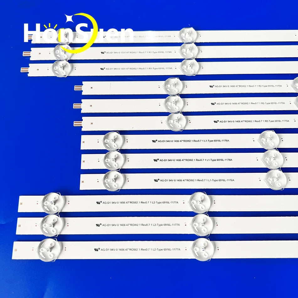 LED Backlight Strip For 47ln5200 47ln5310 47ln5390 47LA6200 47ln5700-ua 47ln5710-ua 47ln5400