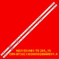 10pcs LED Backlight For H32B5100 32B6700HA 32H4030F1 32H5500F 32H4G HZ32E35AD 32L5069 32LEK83T2 APT-32LB02 HD315S1H81-T0 2X5_15