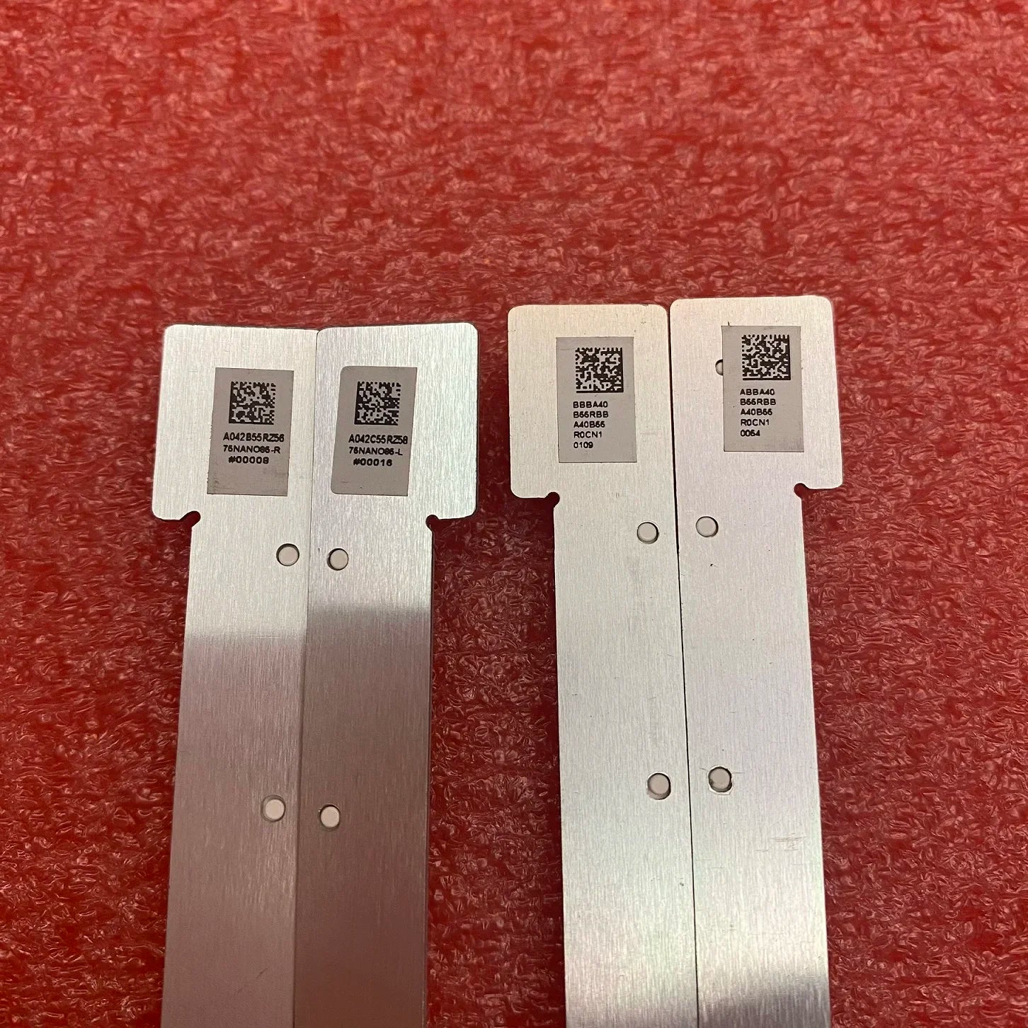 4 PCS/set 66LED 410mm LED backlight strip for TV SSC_Y20_75EDGE_66LED Right Left 75NAN085-R L A042B55RZ56