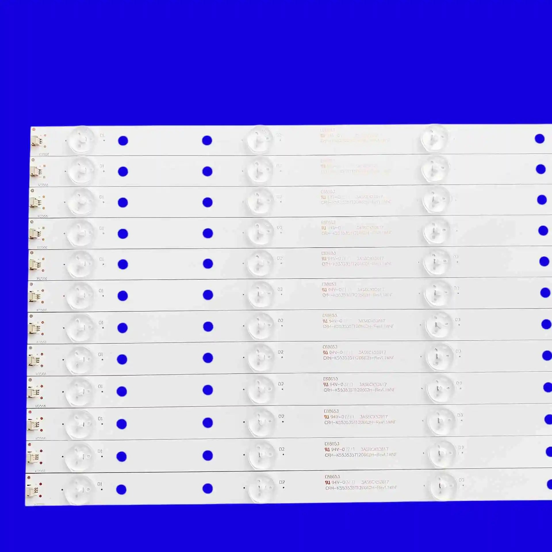 LED Strip For 55G5V 55E6 55G5U 55E6T 12-55GST-12X6-0217A 6502L525000010 CRH-K553535T120662H-REV1.1 CN55GK7510/P39 VIOS V552015S