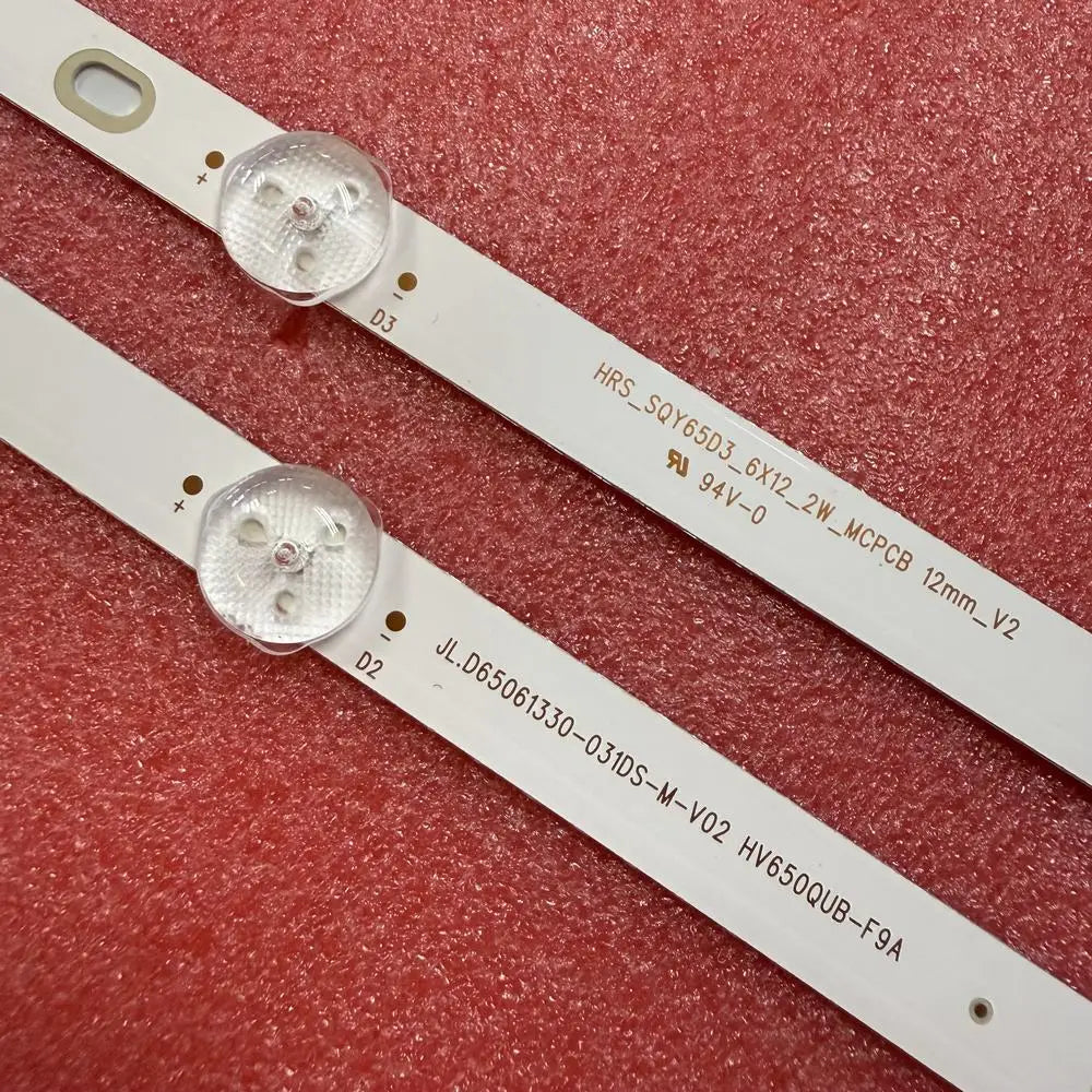 12pcs/set LED Strip for 55LM620S-ZE RCA RNSMU6536 RNSMU6540 RTU6550 HRS_SQY65D3 AE0110516 AE0110486 55LM620S AE0110489 AE0110618
