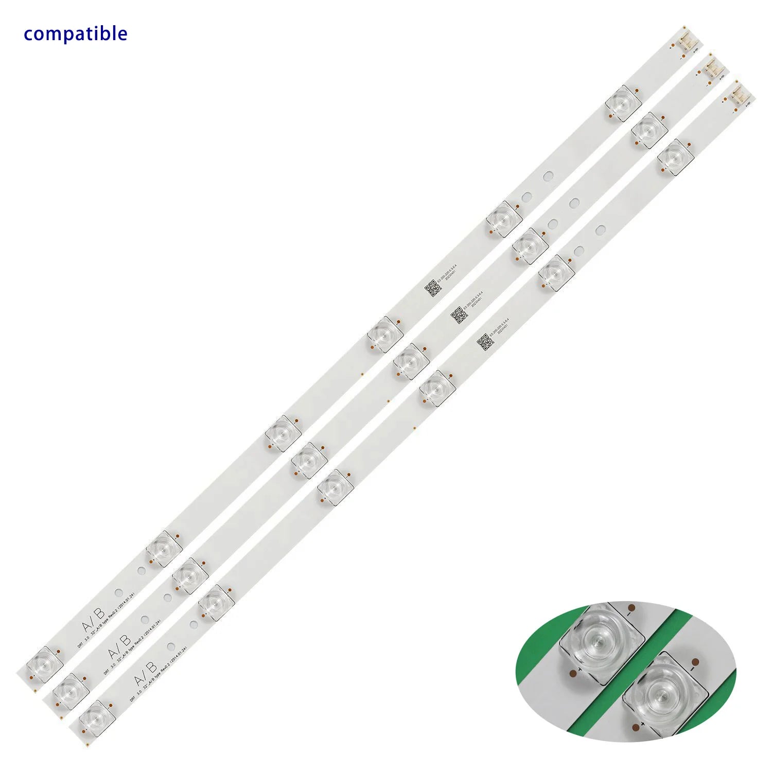 LED backlight strip for INNOTEK DRT 3.0 32"_A/B 32MB25VQ 6916l-1974A 6916l-1981A 32LB5820 32LF580V LC320DUE