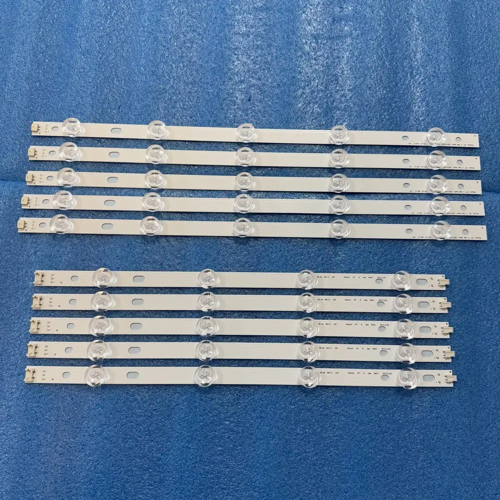 10pcs/set LED Backlight Strip for 42LN5708-ZA 42LN575S 42LN5300 42LN5406 42LN5750 TV POLA2.0 POLA 2.0 42 inch A B