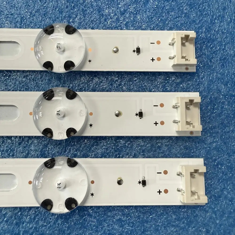 3pcs/set LED backlight strip Bar for 43UM7000PLA 43UM7100PLB 43UM71007LB 303LG430004 LG43D07-ZC31AG-05 7S1P LC43490089A