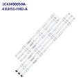 LED Backlight strip 43LH51_FHD_A 43LH51_FHD_B for 43'' TV 43LH5700-UD 43LH570A 43LH590-ZD 43LJ515V 43LX300C HC430DUE HC430DUN