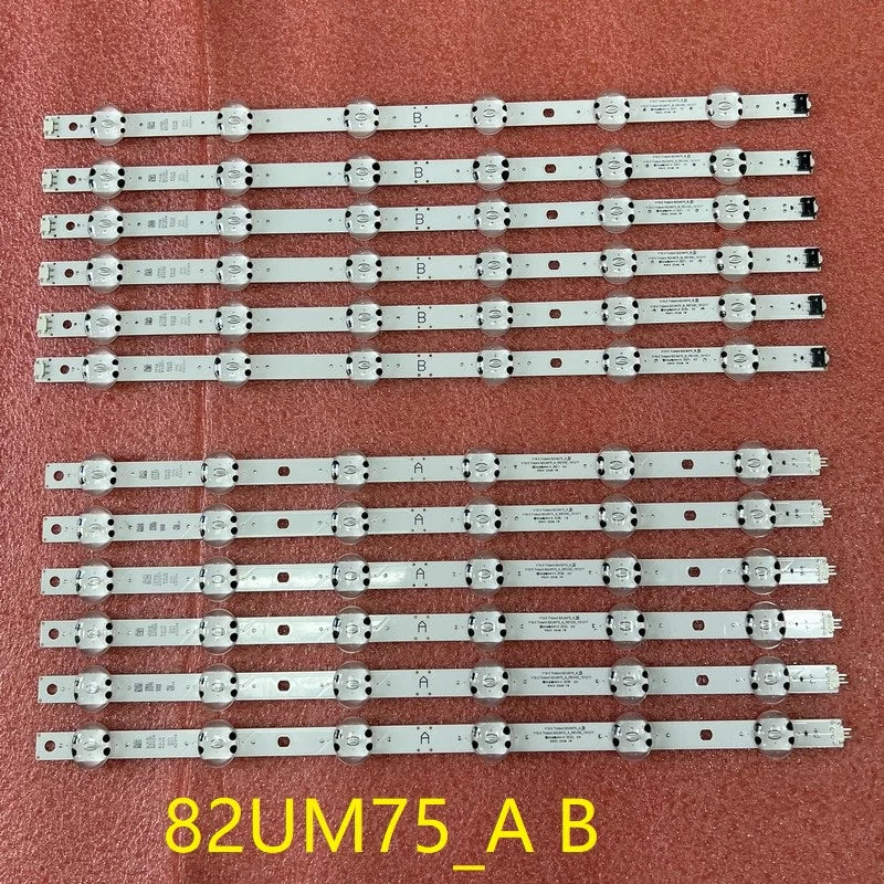 LED Backlight Strip For TV 82UM7600PLB 82UM7600 82UM8070PUA 82UN8570PUC 82UM7500PTA Trident 82UM75_A B AGF30027301 AGM76891401