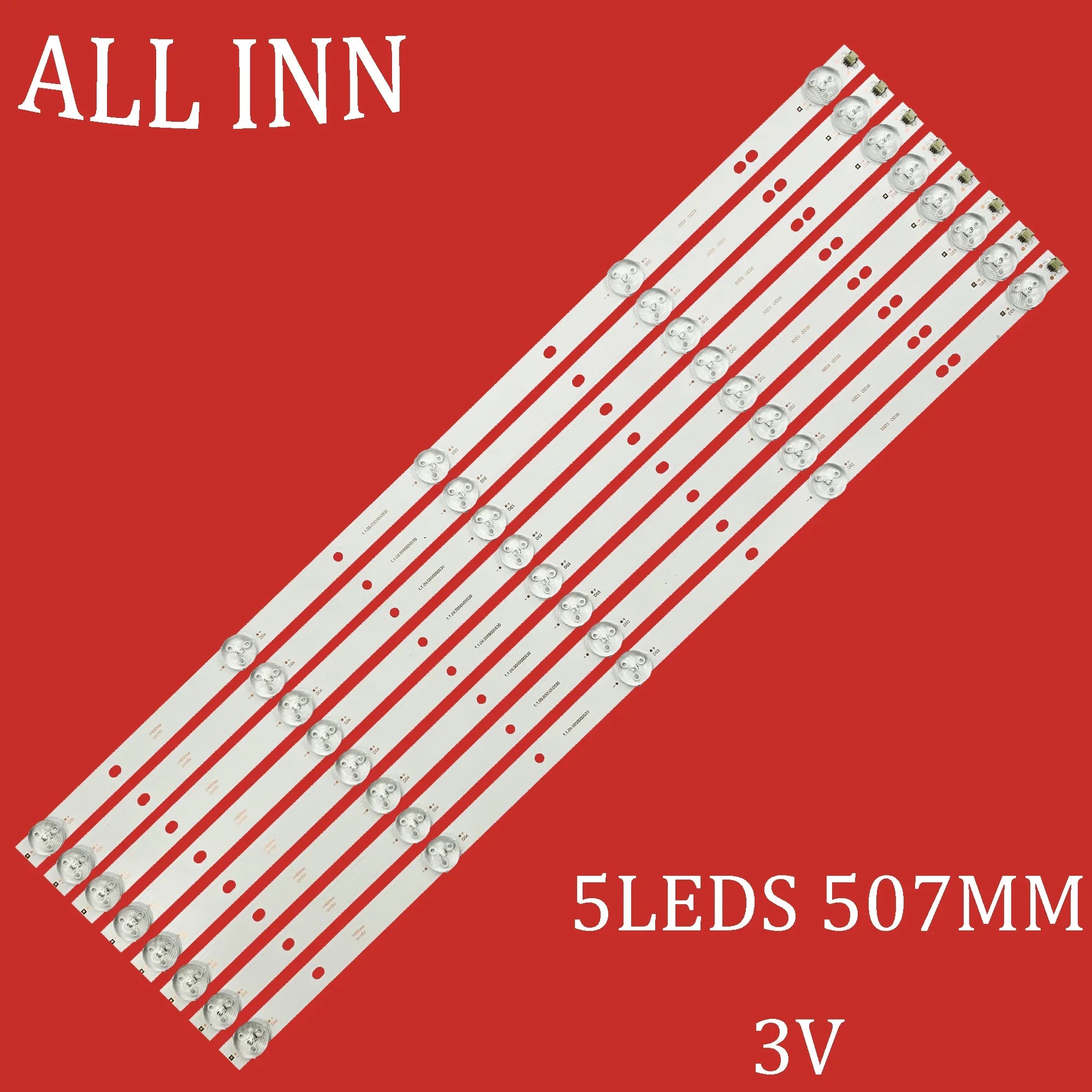 LED Backlight strip For K50DLH8US Tira 5 LEDL9B5V3W4 1.1.09.000000530 L10B5V2W4 3.2-3.4V 195-200LM 14000K