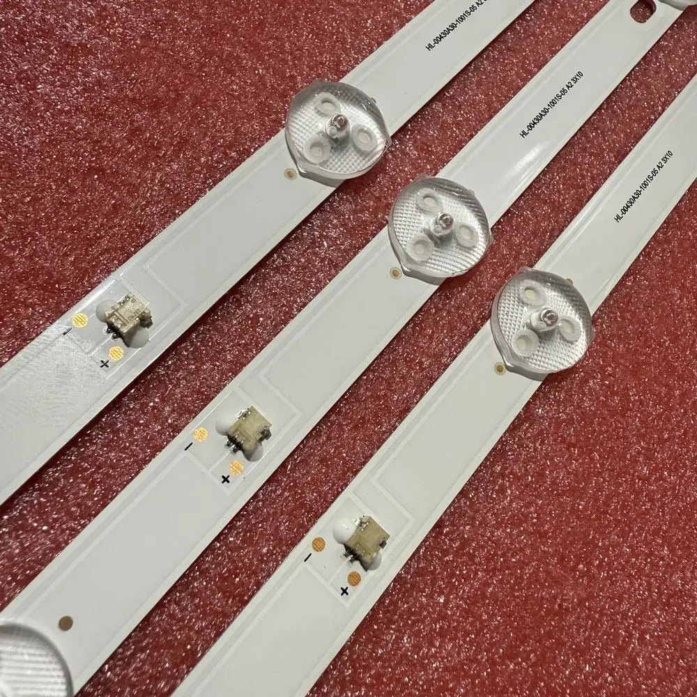 LED backlight strip for POLARLINE 43PU11TC-SM Starwind SW-LED43UA400 ST4251D0A SW-LED43UA403 SW-LED43UB400  HL-00430A30-1001S-06