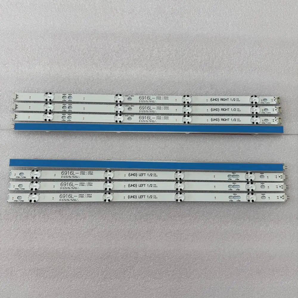 LED Backlight for 49LH590V 49LJ5100 49UH6500 49LW540S 49LW541H 49LW560H 49LW760H 6916L-2980A 6916L-2981A 6916L-2982A