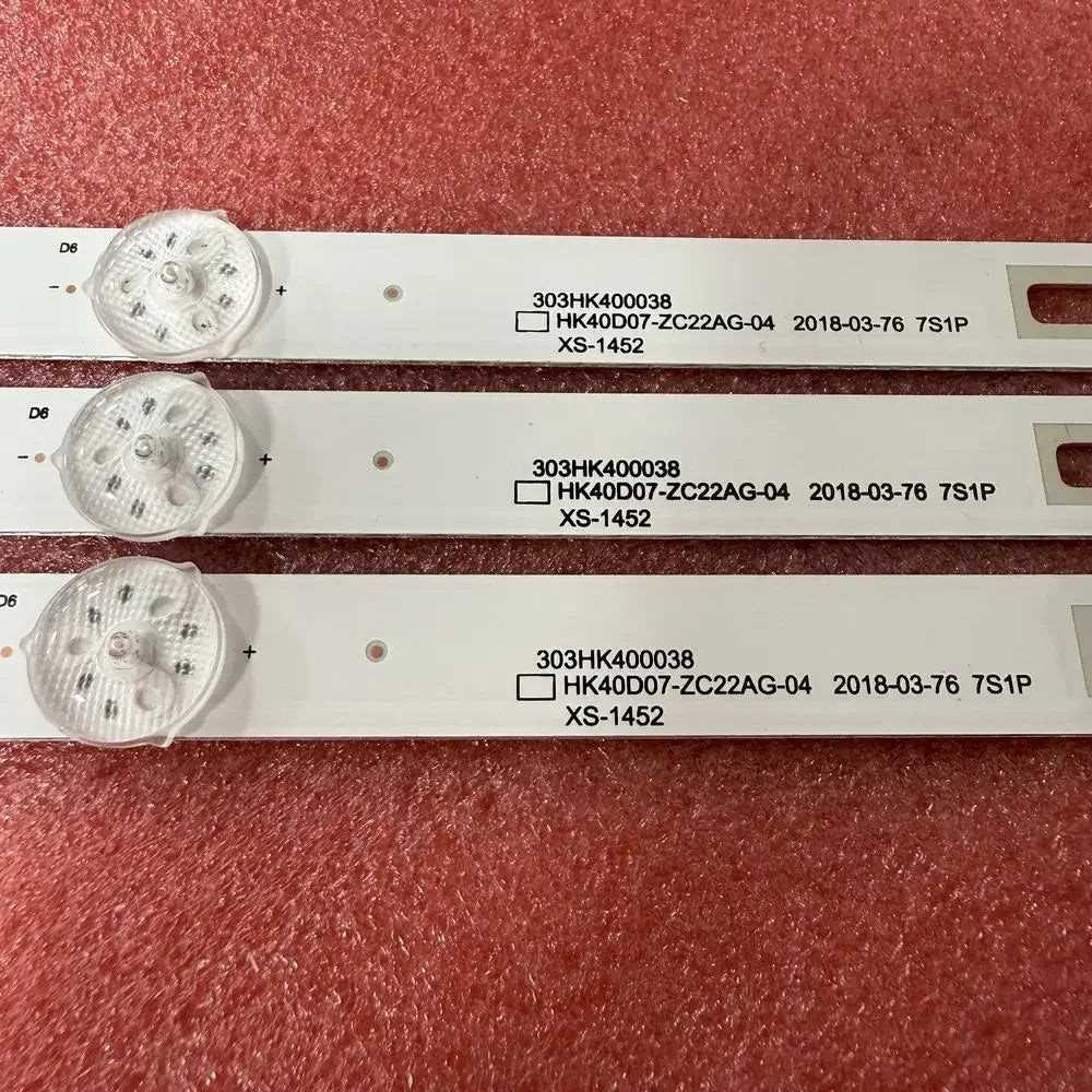 LED Strip for AKAI AKTV410TSFHD 303HK400038 HK40D07-ZC22AG-04 E2sw3918 40PA310E 303HK400040 40F575T 40F337 06-40F1-3X7-755X14