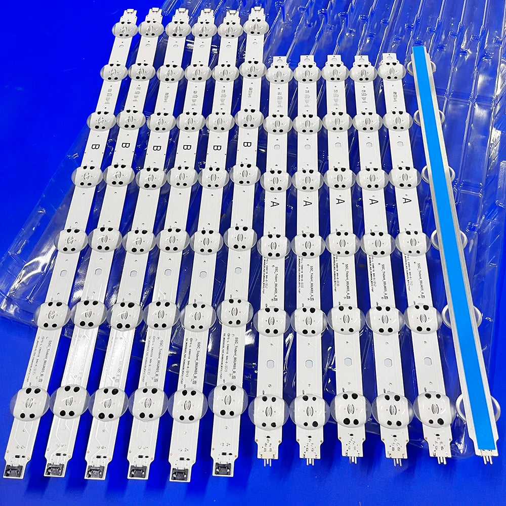 12PCS LED BackLight For 86UK6570PUB 86UM8070AUB 86UM8070PUA 86UN8570AUD SSC_TRIDENT_86UK65 AGM76249001 EAV64092001 EAV64091901