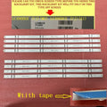 8 PCS/set LED Strip for 6916L-2706A 2705A 2708A 6916L-2710A 2712A 2709A TV Screen LC490DGE(FJ)(M2) LC490DUE(FJ)(A1)