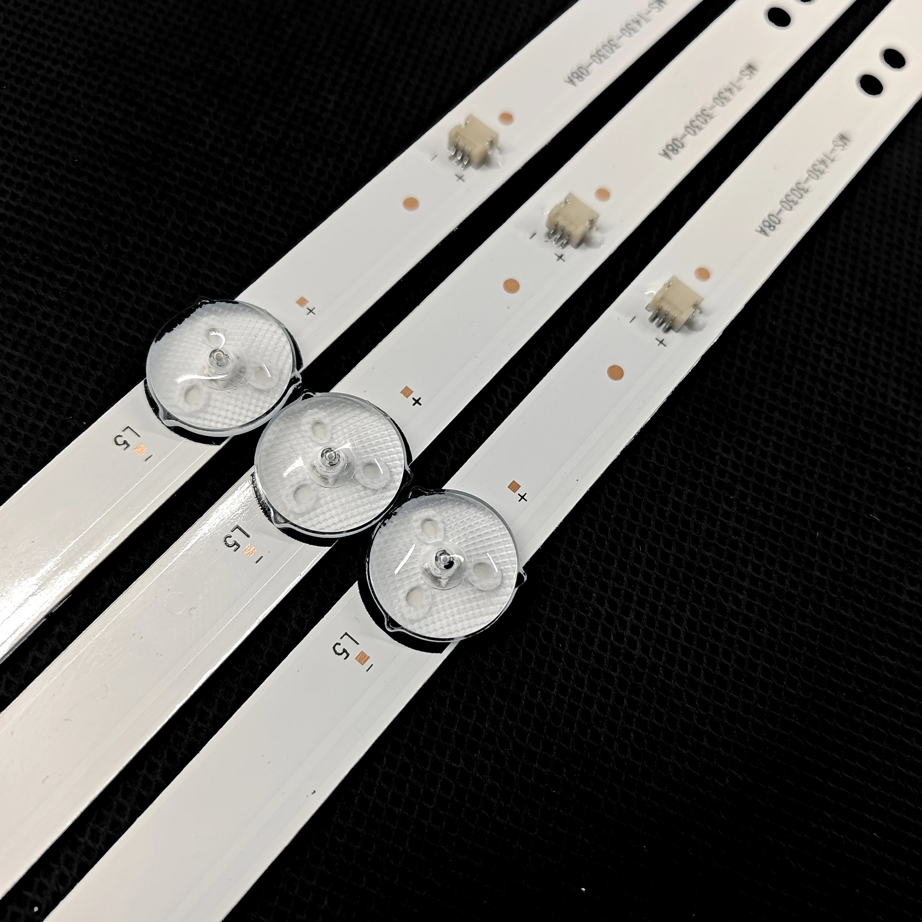 LED Strip for Akai AKTV-4329M IRBIS 43S01FD345B PT430CT02-1 MS-T430-3030-08A MS-L3452 SW-LE486558 Galatec TVS-4306MC