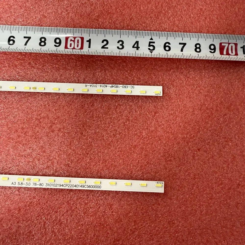 LED Backlight Strip for Sharp 4T-C60AJZA 4T-C60AL1X 4T-C60AH1X CRH-BV604014EMC1804841-L R