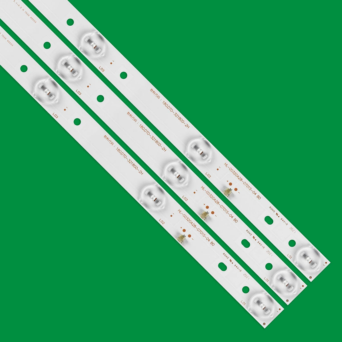 LED Backlight Strips For LED-32D8 LT-32DE75 DOFFLER 32BH15-T2 32CH15-T2 HL-00320A28-0701S-04