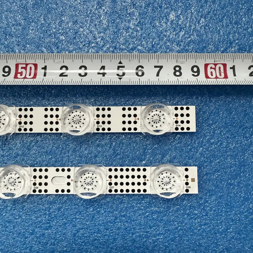 2pcs/set LED Backlight Strip For TCL 58” 58S453 58S454 TCL58LB01_3030F2.4D B0101-000581 A0053*ZMJN LVU580NDEL