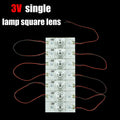 210 pcs For 21-120inch TV Universal LED Backlight Strip 3V6V SMD Lamp Beads With Optical Len Fliter TV Repair Simple Maintenance