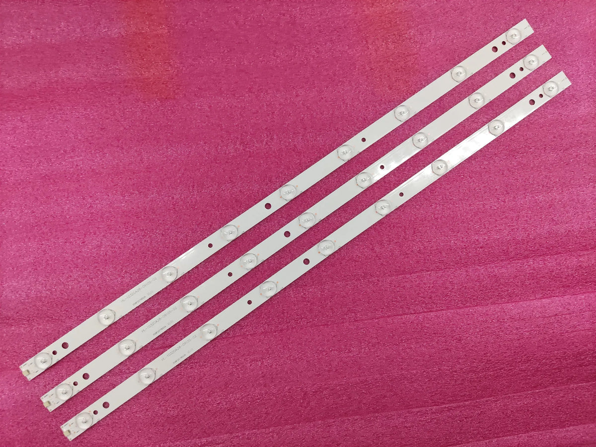 1lot=3pieces 9lamps for B2232 LED32HD320 led backlight HL-10320A28-0901S-02 358P207850B B32A147 B2232 B32A14 B32A147TCHD