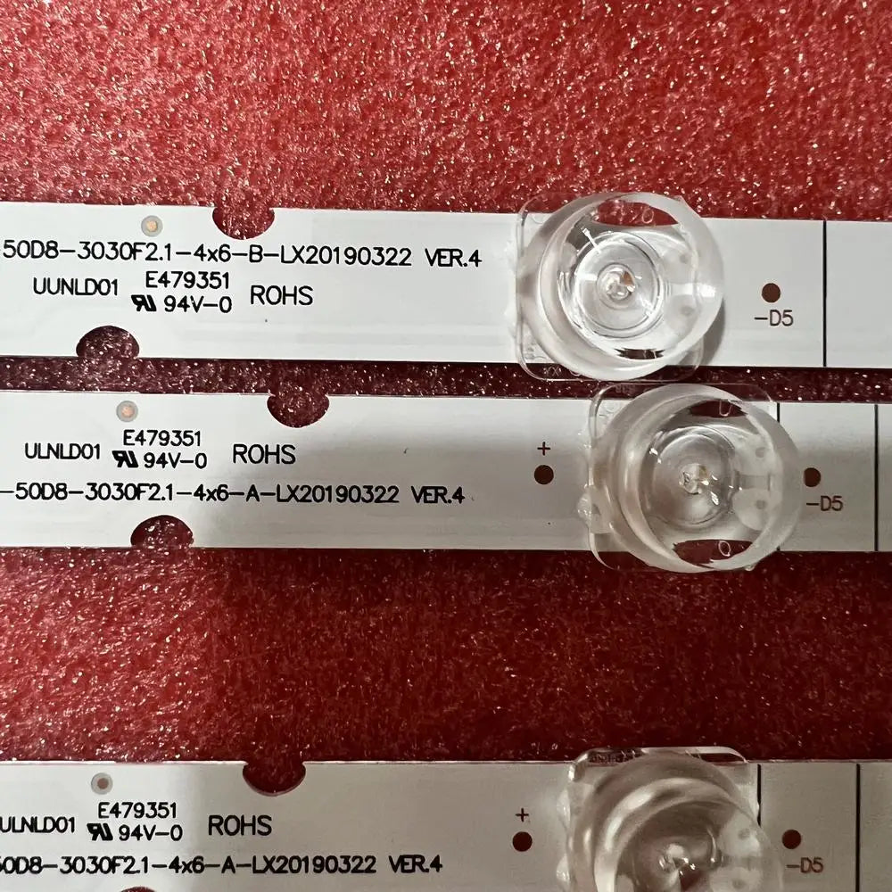 LED Backlight Strip for TCL 50D8 50A527 50P8S 50EP687 50ep680 50S525 50S525MAAA 50S525LAAA 4C-LB5006-YH04J 50D8-3030F2.1-4X6-A B