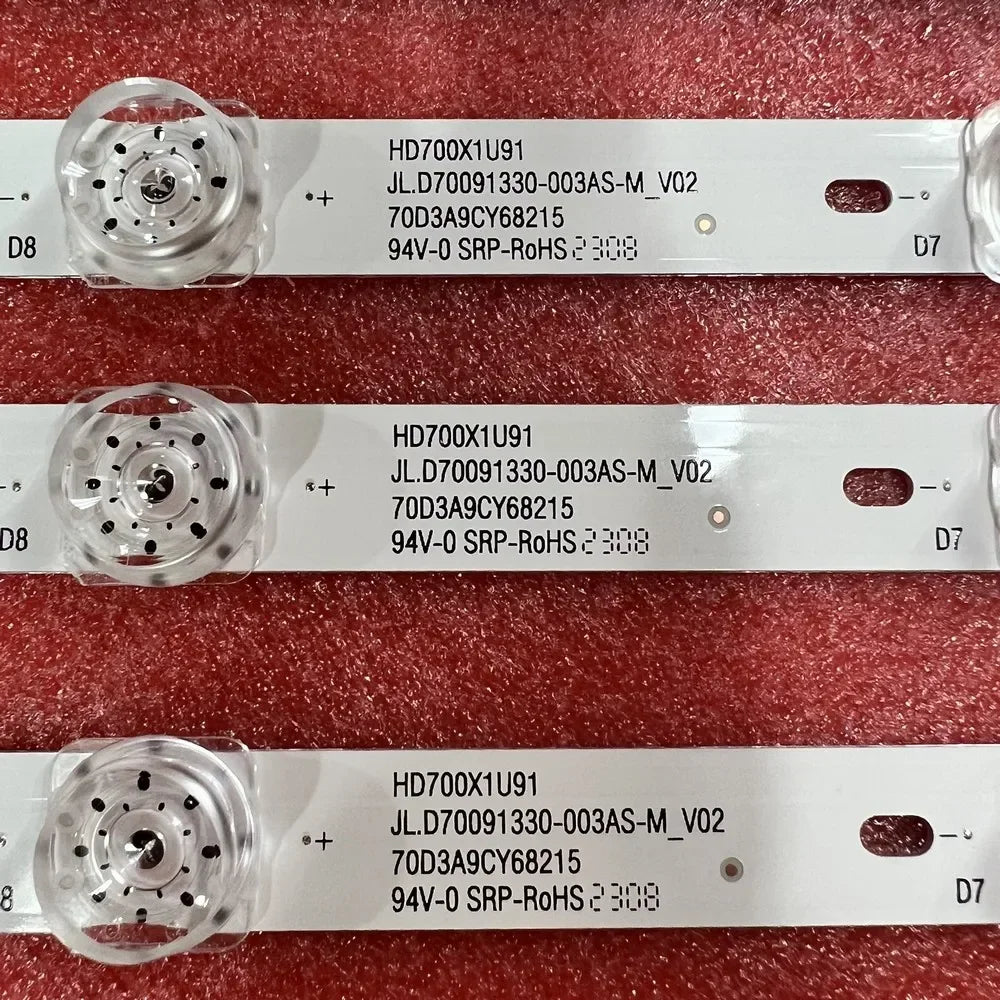 LED Strip 9LED For 70V1F-R 70V1F-S 70E3F 70E3D-PRO Hisense 70A7100F 70AE7000F 70AE7010F 70A7100FIL SVH700A31 HD700X1U91-L1