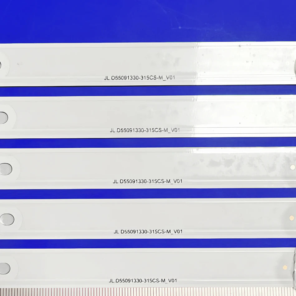 5pcs LED Backlight strip For HISENSE B5506UHB B5506UHD HIGHONE HI5506UHD-MM JL.D55091330-315CS-M_V01 JL.D55091330-315AS-M-V01